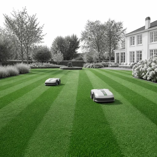 Deux robots pour un grand jardin : quand faut-il passer à une flotte de tonte