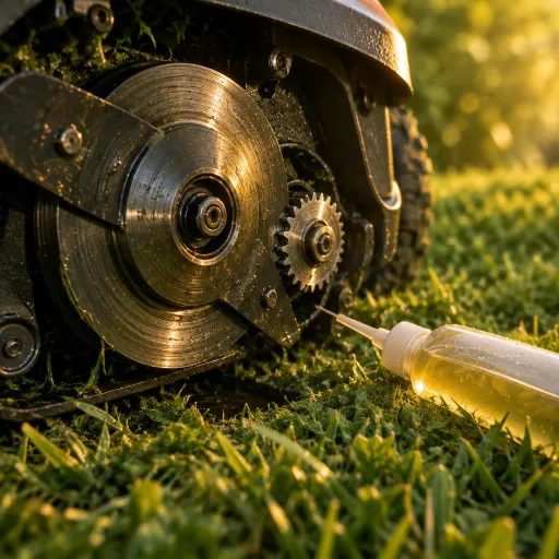 Huile à tondeuse : bien choisir et entretenir la lubrification de votre robot tondeuse