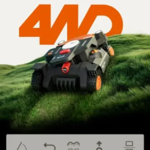 Avis WORX Landroid Vision Cloud 4WD WR342E : le robot tondeuse sans fil périphérique pour grands terrains pentus
