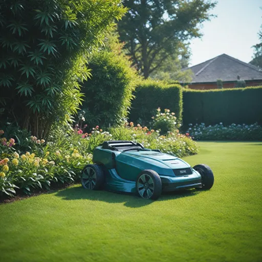 Choisir un robot tondeuse pour 1000m2 : guide complet pour une pelouse parfaite