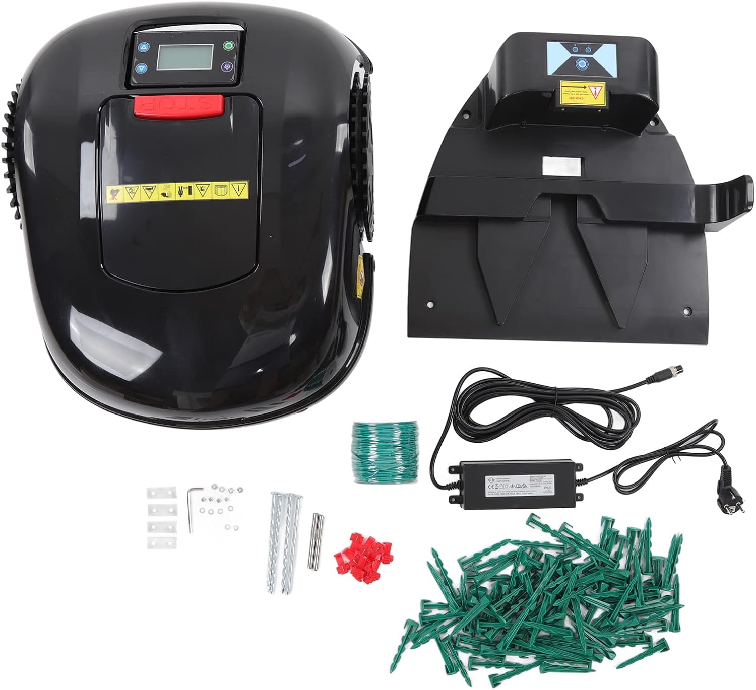 Tondeuse à Gazon Intelligente 1600T 3000 TR/Min, Recharge Automatique, Robot Tondeuse à Gazon avec évitement d'obstacles