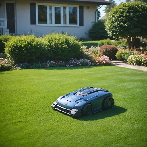 Location robot tondeuse : une solution élégante pour l’entretien de votre pelouse sans contrainte