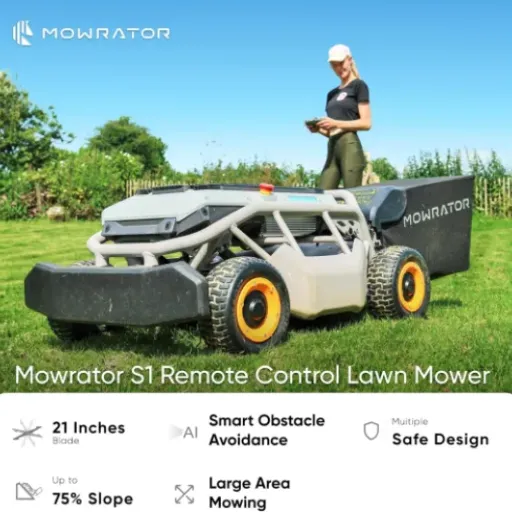 Test RC Lawn Mower S1 4WD 56V 18Ah : La tondeuse tout-terrain qui change la donne
