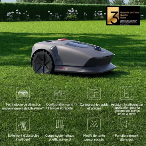 Test MOVA 600 Robot Tondeuse : l'installation sans fil qui change la donne