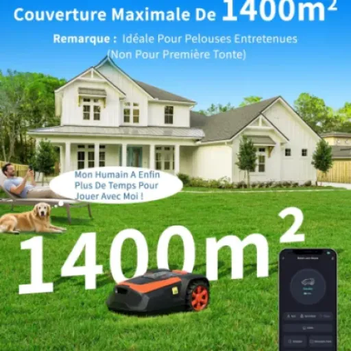 Test M1 Robot Tondeuse : La tondeuse qui se charge de tout pour vous