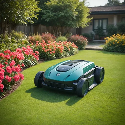 Tondeuse robot : la location, une solution élégante pour un jardin impeccable