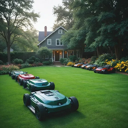 Tondeuses robots comparatif : guide d’expertise pour choisir le modèle idéal