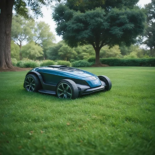 Robot tondeuse 5000m2 : performance, technologie et conseils pour grandes surfaces