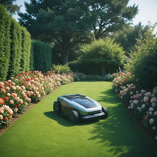 Comment choisir le meilleur robot tondeuse 1000m2 pour un jardin impeccable