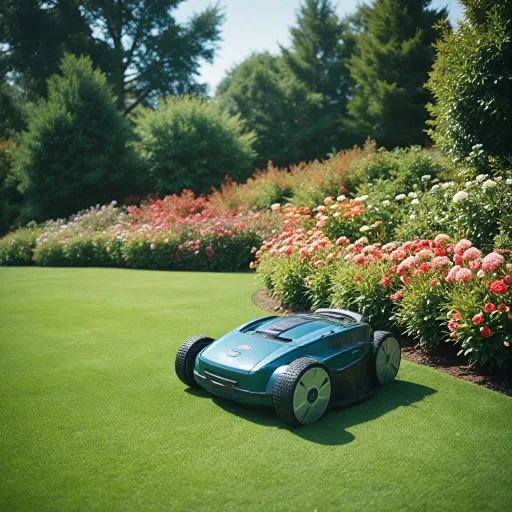 Pourquoi choisir un robot Bosch tondeuse pour un jardin impeccable