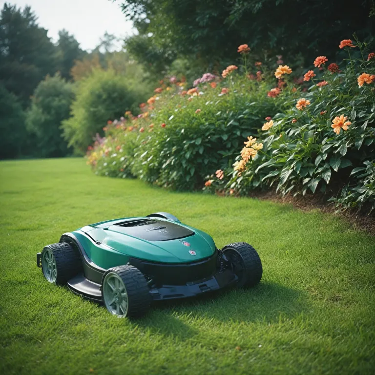 Robot tondeuse 4x4 pour terrain en pente : performance et innovation pour pelouses exigeantes