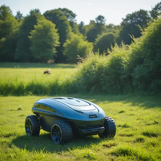 Robot tondeuse GPS sans fil : la nouvelle référence pour une pelouse impeccable sans contrainte