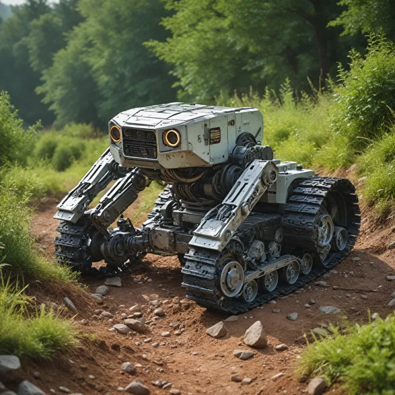 Robot tondeuse chenille : la nouvelle référence pour les pentes et terrains difficiles