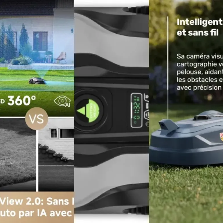 Notre sélection des 5 meilleurs robot tondeuse silencieuse (2026)
