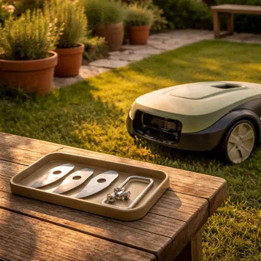 Lame pour tondeuse robot Husqvarna : choisir les meilleures lames pour un gazon net et durable