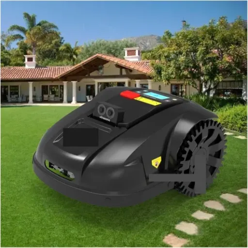 Test Robot Tondeuse E1800U : un robot pas cher pour gros jardin, mais avec quelques limites