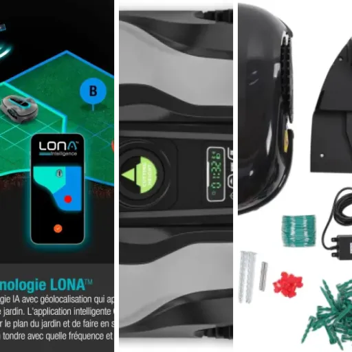 Guide d'achat : les 3 meilleurs robot tondeuse à navigation aléatoire avec capteurs (mai 2026)