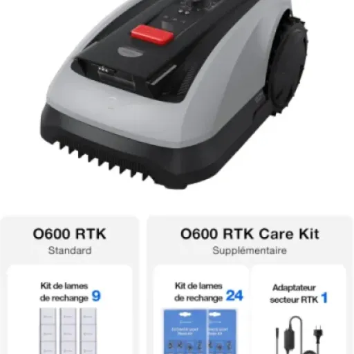 Test ECOVACS GOAT O600 RTK Care Kit : le robot tondeuse qui fait (presque) oublier la tondeuse classique