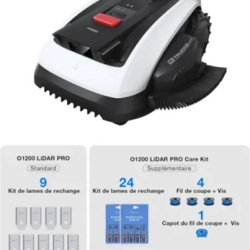 Test Ecovacs Goat O1200 LiDAR Pro Care Kit : le robot tondeuse qui fait (presque) tout tout seul