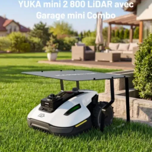 Test Mammotion YUKA Mini 2 800 LiDAR : le robot tondeuse qui bosse sans fil périmétrique (mais pas sans défauts)