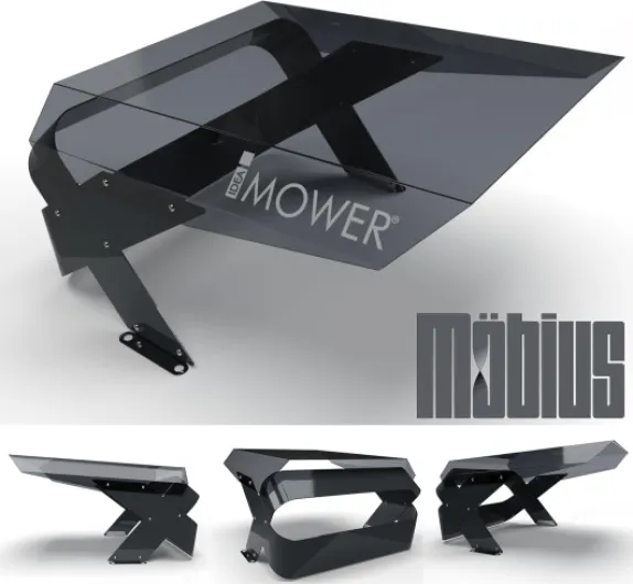 Idea Mower Garage Robot Tondeuse - Abri Robot Tondeuse Transparent - Compatible Mammotion Luba - Accès Facile aux Commandes - Abri Tondeuse Robot, Garage Robot Tondeuse avec Couvercle