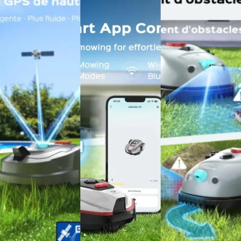 Notre sélection des 3 meilleurs robot tondeuse pour jardin moyen (2026)