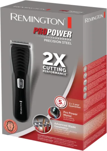 Tondeuse Cheveux [Moteur Professionnel] Pro Power (Lames Acier, Système de réglage, Anti-Irritations, Anti-Coupures, Secteur/Sans fil, 24 longeurs 0,5-42mm) Tondeuse HC7110