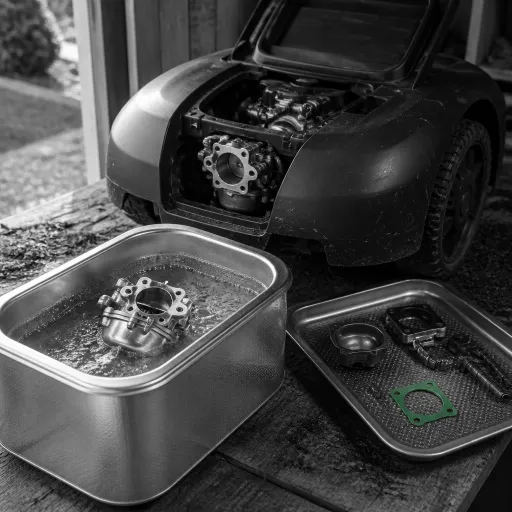 Carburateur de tondeuse : optimiser moteur thermique et entretien de votre robot de jardin